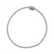 Bracelet Bracelet ligne diamants en or blanc. 58 Facettes 30693