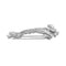 Broche Broche Boucheron, "Plume", en platine et or blanc, diamants. 58 Facettes 29435