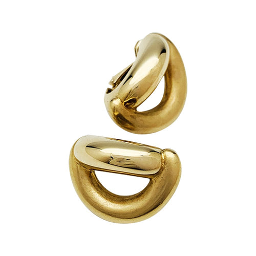 Boucles d'oreilles Boucles d'oreilles A&A Turner en or jaune. 58 Facettes 30395