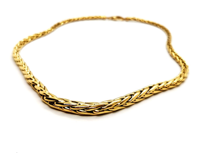 Collier Collier Maille palmier Or jaune 58 Facettes 1167343CN