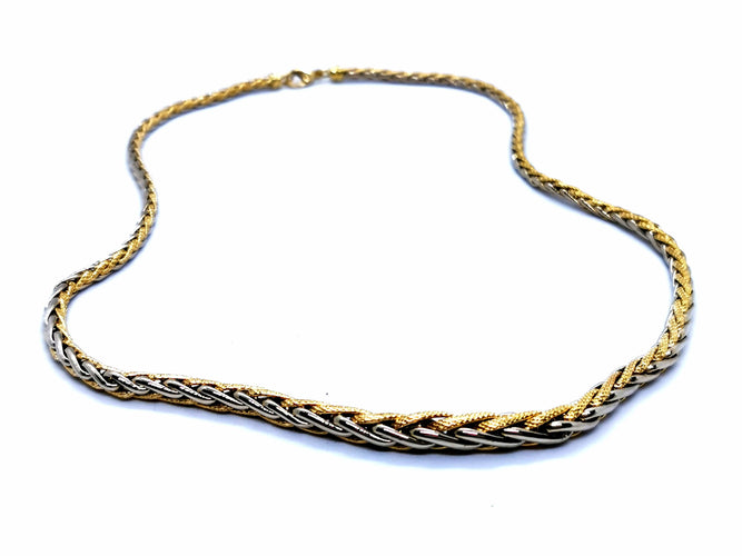 Collier Collier Maille palmier Or jaune 58 Facettes 997155CN