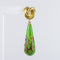 Boucles d'oreilles Boucles d'oreilles or jaune et turquoise du Turkménistan 58 Facettes 17-323