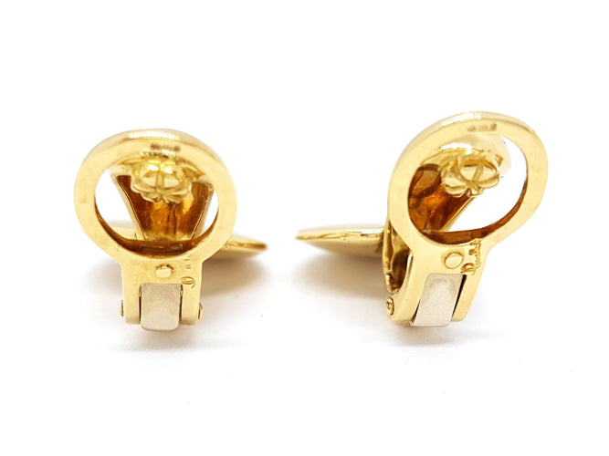 Boucles d'oreilles Pomellato Boucles d'oreilles Clips Or jaune 58 Facettes 05282CD