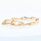 Bracelet Bracelet en or rose maille figaro torsadée 58 Facettes 21-166