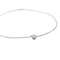 Collier Collier solitaire Cartier, diamant 0,85 carat en or blanc. 58 Facettes 30014