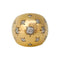 Bague 45 Bague dôme en or jaune et diamants. 58 Facettes 29928