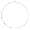 Collier Collier gouttière en or jaune, blanc et diamants. 58 Facettes 30149