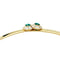 Collier Collier Mauboussin en or jaune, diamants et émeraudes. 58 Facettes 30543