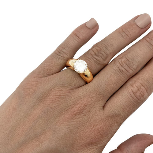 Bague 52 Bague solitaire Mauboussin, diamant 2,61 carats F VS2 58 Facettes 30331
