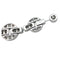 Boucles d'oreilles Boucles d'oreilles pendantes Cartier modèle "Himalia" en or blanc, diamants. 58 Facettes 29720