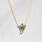 Collier Collier ancien abeille en diamants émeraude et rubis 58 Facettes 20-622
