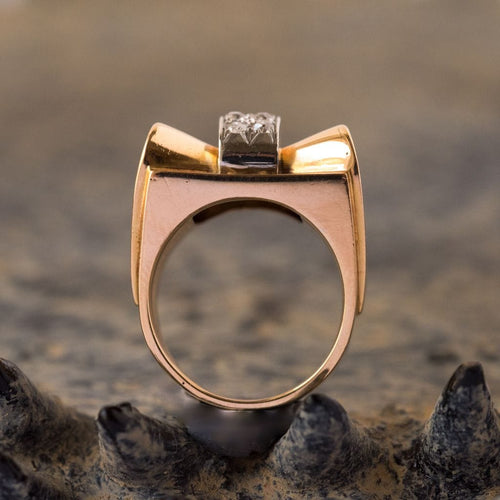 Bague 55 Bague tank noeud Diamants 58 Facettes 11-002-2740246-55