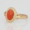 Bague 49 Bague ancienne corail 58 Facettes 21-098-49