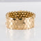 Bracelet Bracelet or jaune nids d'abeilles 58 Facettes 19-542