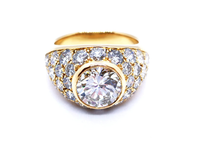 Bague 52 Bague Solitaire Or jaune Diamant 58 Facettes 990408CN