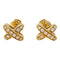Boucles d'oreilles Boucles d'oreilles Chaumet, "Liens", or jaune et diamants. 58 Facettes 30603