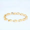 Bracelet Bracelet en or gourmette limée 58 Facettes 21-149