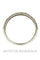 Bague 57 Demi-alliance  diamants 58 Facettes 13581