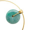 Pendentif Pendentif Roland Schad en or jaune, diamants, jadéite et opale. 58 Facettes 29944/29945