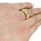 Bague 55 Bague jonc en or jaune, diamant. 58 Facettes 30238