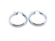 Boucles d'oreilles Boucles d'oreilles Créoles Or blanc 58 Facettes 990296CD