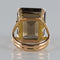 Bague 50 Bague vintage quartz fumé 58 Facettes 18-282A-50