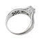Bague 57 Bague diamant 0,70 carat en or blanc. 58 Facettes 30445