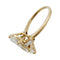 Bague 53 Bague Cartier en or jaune, diamant navette 3,15 carats. 58 Facettes 29270-1