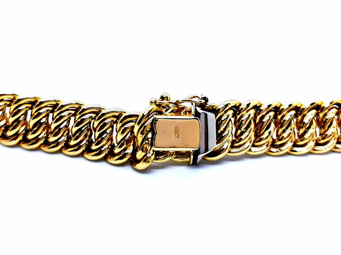 Collier Collier Maille américaine Or jaune 58 Facettes 951113CN