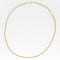 Collier Chaine or gourmette limée 58 Facettes 14-256