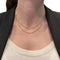 Collier Sautoir en or jaune. 58 Facettes 30200