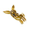 Broche Broche Fred, "Ane", or jaune, saphir et émail. 58 Facettes 29591
