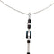 Collier Collier Cartier "Attraction" en or blanc, diamants, onyx et nacre. 58 Facettes 30008