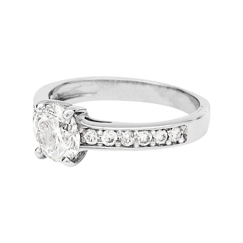 Bague 49 Bague solitaire diamants 0,80 carat 58 Facettes 30270