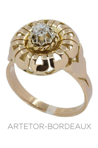 Bague 61 Bague 50' diamant 58 Facettes 35361