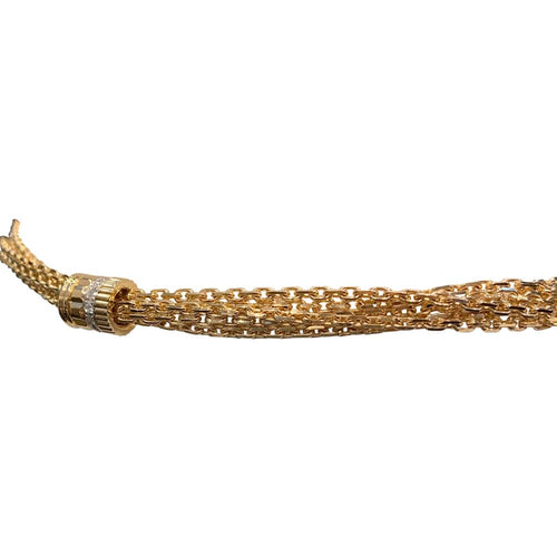 Collier Sautoir Boucheron, "Quatre Radiant", en or jaune et diamants. 58 Facettes 30039