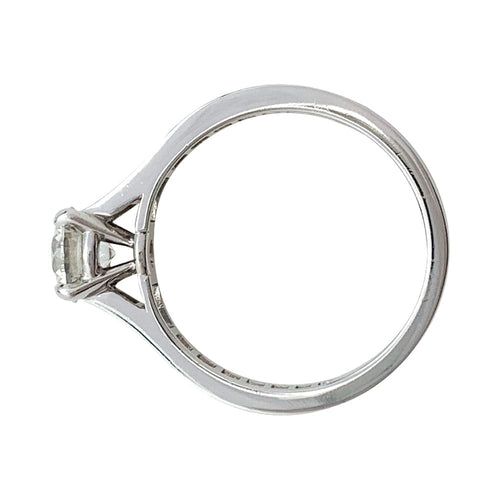 Bague 51 Bague Cartier "1895" en platine, diamant 0,75 carat. 58 Facettes 29844-1