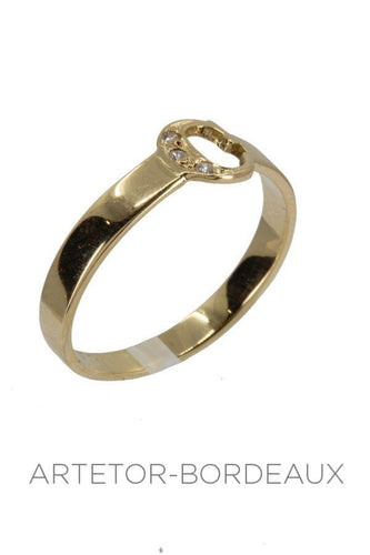 Bague 55 Bague diamants moderne 58 Facettes 35991