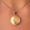Pendentif Pendentif ancien médaillon ciselé 58 Facettes 20-175A