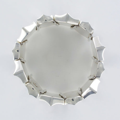 Bracelet Bracelet argent moderniste 58 Facettes 20-020