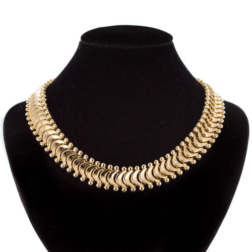 Collier Collier rétro or articulé 58 Facettes 19-543