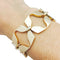 Bracelet Bracelet en or jaune et diamants, 1970. 58 Facettes 27954