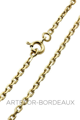Collier Chaîne maille forçat 58 Facettes 27561