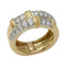 Bague 58 Bague Fred "Isaure", deux tons d'or, diamants. 58 Facettes 29242-1