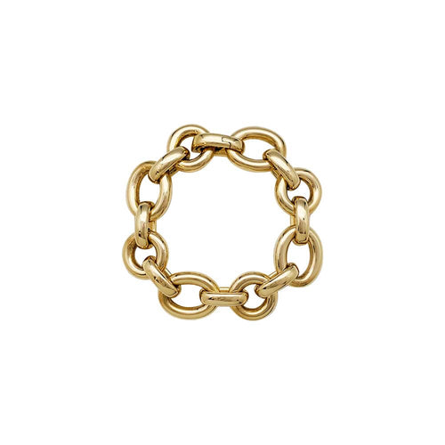 Bracelet Bracelet Chaumet en or jaune, maille fantaisie. 58 Facettes 30472
