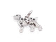 Pendentif Dodo Pomellato Pendentif Dalmatien Dalmatien Or blanc Diamant 58 Facettes 00730CN