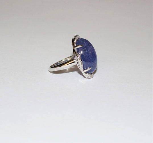 Bague Bague TANZANITE et Diamants 58 Facettes 357