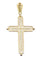 Pendentif Croix filigrane ancienne 58 Facettes 038251