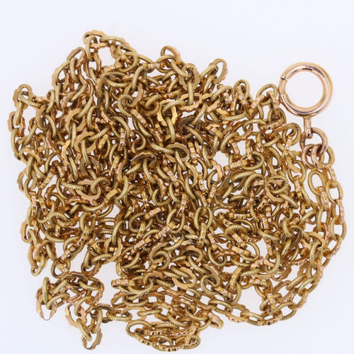 Collier Sautoir ancien en or 58 Facettes 20-536