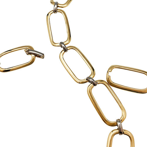 Collier Long collier deux ors. 58 Facettes 30262